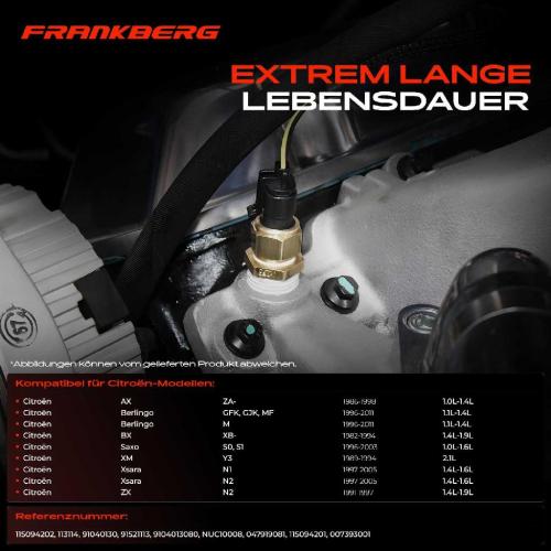 1x Öldruckschalter für Peugeot 106 I II 205 I II 306 309 I II Citroën AX BX Saxo Bild 1x Öldruckschalter für Peugeot 106 I II 205 I II 306 309 I II Citroën AX BX Saxo