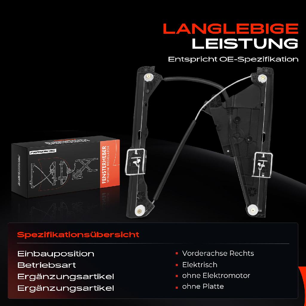 1x Fensterheber Vorne Rechts für Peugeot 208 II UB UJ UP UW 2019-2024