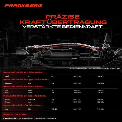 2x Seilzug Feststellbremse Hinterachse beidseitig für VW Golf 5 6 Audi A3 Skoda Octavia II Bild 2x Seilzug Feststellbremse Hinterachse beidseitig für VW Golf 5 6 Audi A3 Skoda Octavia II