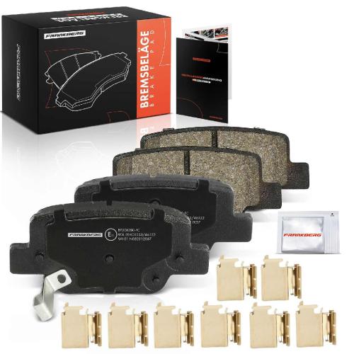 4x Bremsbeläge Hinterachse für Toyota Verso Van R2 1.6L 1.8L 2.0L 2.2L 2009-2018 Bild 4x Bremsbeläge Hinterachse für Toyota Verso Van R2 1.6L 1.8L 2.0L 2.2L 2009-2018