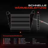 1x Ladeluftkühler Turbokühler für Ford Mondeo III B5Y B4Y BWY 2000-2007 2.0L 2.2L