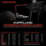 1x Kupplungsschlauch für BMW 5er E60 F10 E61 6er E63 E64