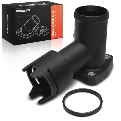 1x Kühlmittelflansch Wasserauslass für VW Passat 3C Touareg Audi Q7 Skoda Superb Bild 1x Kühlmittelflansch Wasserauslass für VW Passat 3C Touareg Audi Q7 Skoda Superb