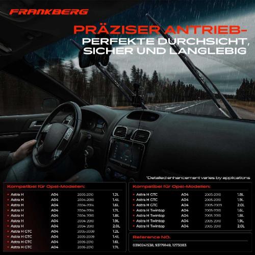 Frankberg 1x Wischermotor Scheibenwischermotor Vorne für Opel Astra H L48 L08 L35 L70 L69 L67 Bild Frankberg 1x Wischermotor Scheibenwischermotor Vorne für Opel Astra H L48 L08 L35 L70 L69 L67