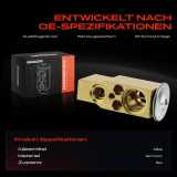 1x Expansionsventil Klimaanlage für Mercedes-Benz Ponton W128 W180 Saab 9000 Schrägheck