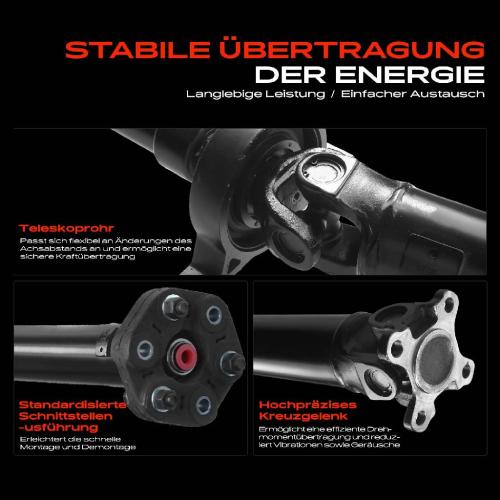 1x Kardanwelle Gelenkwelle Hinterachse für BMW 3er E46 3er Cabriolet 3er Compact 3er Coupe 3er Touring Bild 1x Kardanwelle Gelenkwelle Hinterachse für BMW 3er E46 3er Cabriolet 3er Compact 3er Coupe 3er Touring