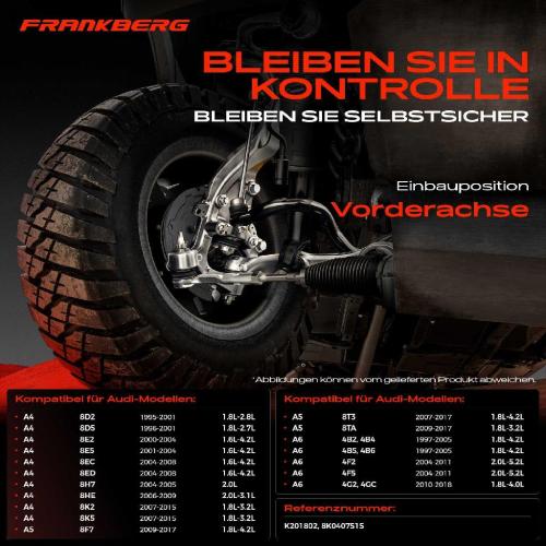 2x Lagerbuchse Vorderachse für Audi A4 Allroad Avant Cabriolet A5 Sportback A6 A7 A8 Q5 Porsche Bild 2x Lagerbuchse Vorderachse für Audi A4 Allroad Avant Cabriolet A5 Sportback A6 A7 A8 Q5 Porsche