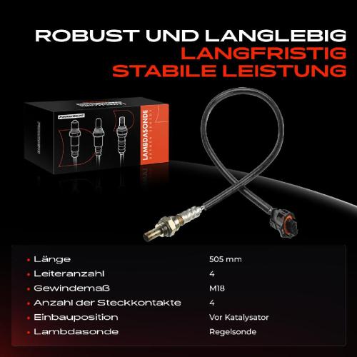 Frankberg 1x Lambdasonde Regelsonde Vor Katalysator für Alfa Romeo 159 Fiat Opel Astra H L35 L67 L69 Bild Frankberg 1x Lambdasonde Regelsonde Vor Katalysator für Alfa Romeo 159 Fiat Opel Astra H L35 L67 L69