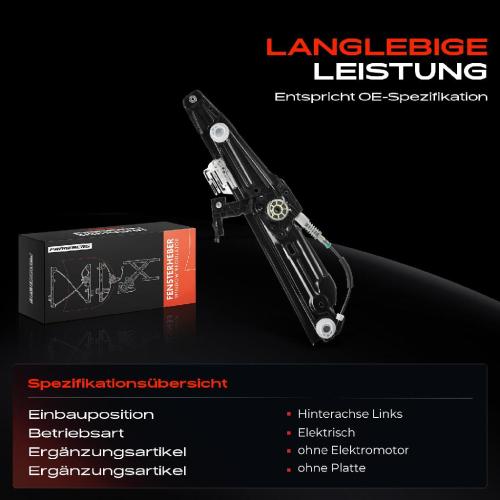 1x Fensterheber Hinten Links für BMW 5er F10 5er Touring F11 518-550 Bild 1x Fensterheber Hinten Links für BMW 5er F10 5er Touring F11 518-550