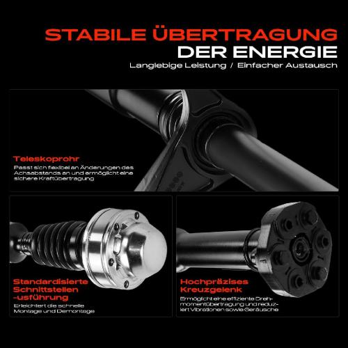 Frankberg 1x Kardanwelle Gelenkwelle Hinterachse für Mercedes-Benz A-Klasse W176 B-Klasse W242 W246 2013-2018 Bild Frankberg 1x Kardanwelle Gelenkwelle Hinterachse für Mercedes-Benz A-Klasse W176 B-Klasse W242 W246 2013-2018