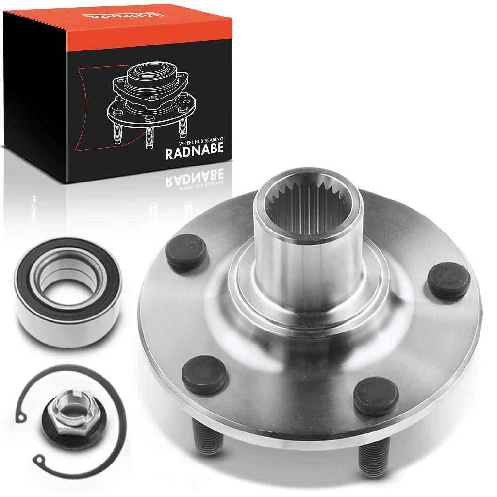 1x Radnabe Radlagersatz Vorderachse beidseitig für Ford Transit Connect P65 P70 P80 1.8L 2002-2013