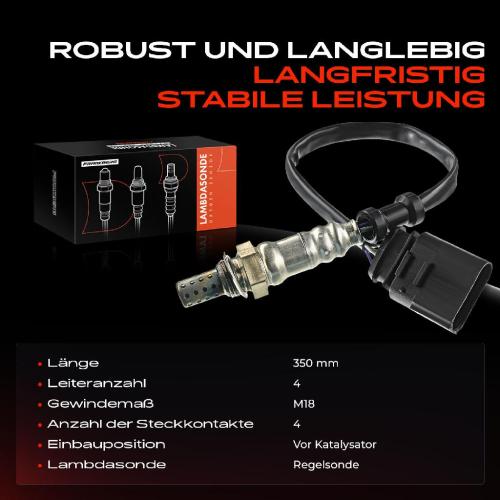 Frankberg 1x Lambdasonde Regelsonde Vor Katalysator für Seat Cordoba Ibiza Audi A3 TT 8N3 1998-2009 Bild Frankberg 1x Lambdasonde Regelsonde Vor Katalysator für Seat Cordoba Ibiza Audi A3 TT 8N3 1998-2009