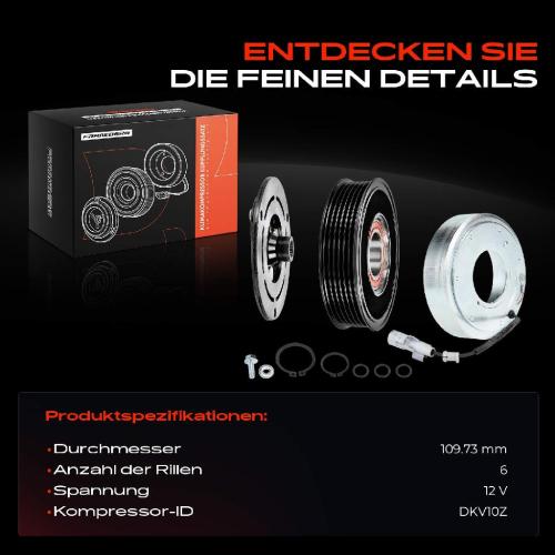 1x Magnetkupplung Klimakompressor für Subaru Forester SJ Impreza GP Levorg XV Bild 1x Magnetkupplung Klimakompressor für Subaru Forester SJ Impreza GP Levorg XV
