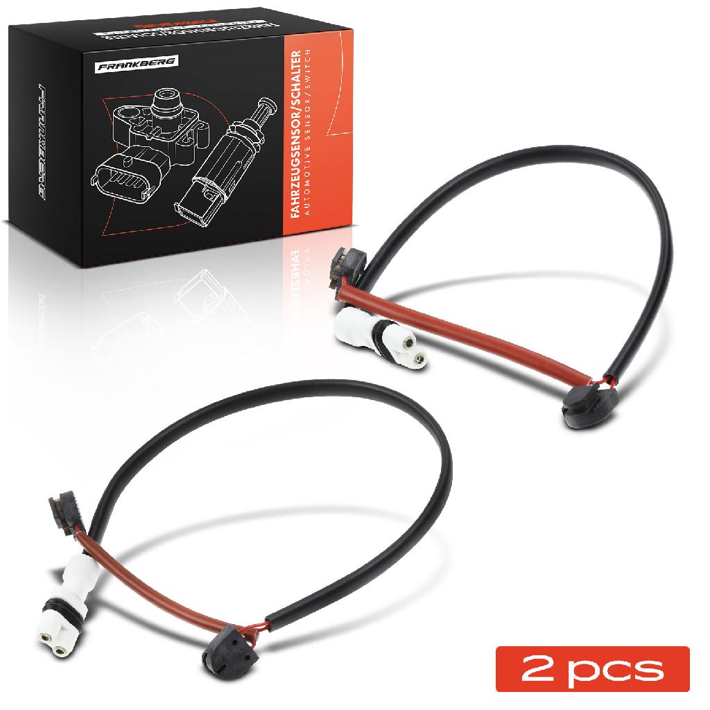 2x Warnkontakt Bremsbelagverschleiß Vorderachse für Porsche 911 Boxster Cayman 2004-2013