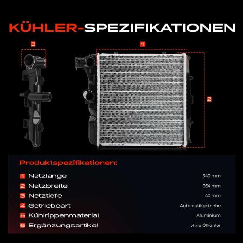 1x Kühler Wasserkühler Motorkühler für Porsche 911 Cabriolet 997 Boxster 2004-2013 Bild 1x Kühler Wasserkühler Motorkühler für Porsche 911 Cabriolet 997 Boxster 2004-2013