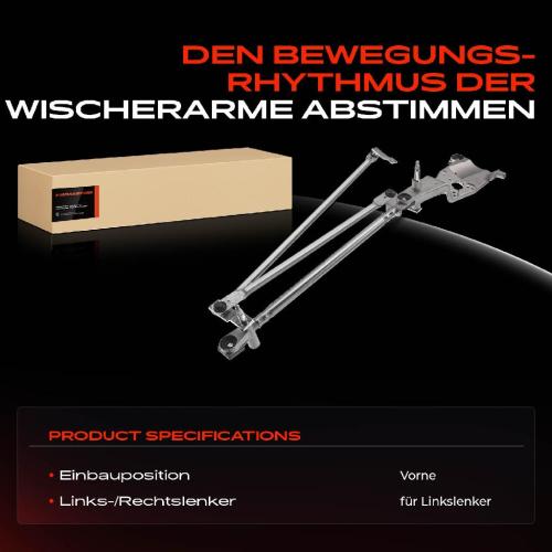 1x Wischergestänge Vorne für Ford Focus DAW DBW DFW DNW 1998-2005 Bild 1x Wischergestänge Vorne für Ford Focus DAW DBW DFW DNW 1998-2005