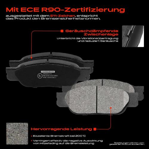 4x Bremsbeläge Vorderachse für Jaguar S-Type Lincoln LS 2.5L 2.7L 3.0L 4.0L 4.2L 1998-2008 Bild 4x Bremsbeläge Vorderachse für Jaguar S-Type Lincoln LS 2.5L 2.7L 3.0L 4.0L 4.2L 1998-2008