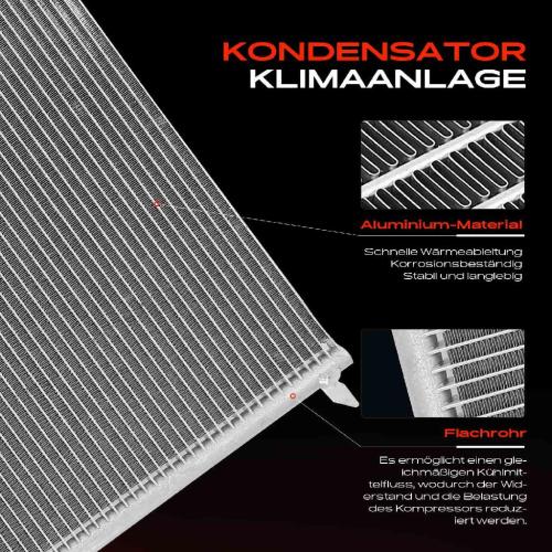 1x Kondensator Klimaanlage für Opel Vectra C Signum Fiat Croma 1.9L-2.4L 2002-2011 Bild 1x Kondensator Klimaanlage für Opel Vectra C Signum Fiat Croma 1.9L-2.4L 2002-2011