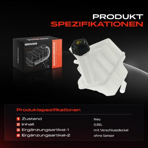 Frankberg 1x Ausgleichsbehälter Kühlmittelbehälter für Renault Laguna II BG0/1 KG0/1 2001-2007 Bild Frankberg 1x Ausgleichsbehälter Kühlmittelbehälter für Renault Laguna II BG0/1 KG0/1 2001-2007