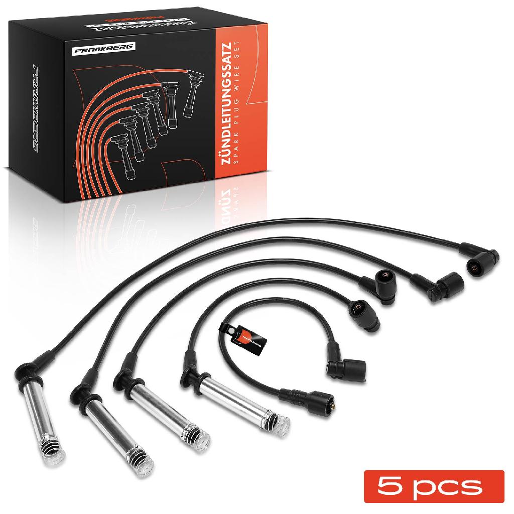5x Zündleitungssatz Zündkabel für Opel Astra F CC T92 Corsa Kadett E CC T85