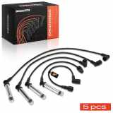 5x Zündleitungssatz Zündkabel für Opel Astra F CC T92 Corsa Kadett E CC T85