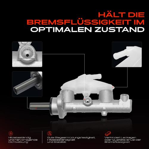 1x Hauptbremszylinder Bremszylinder für Honda Civic VIII FK FN FA FD 2005-2012 Bild 1x Hauptbremszylinder Bremszylinder für Honda Civic VIII FK FN FA FD 2005-2012