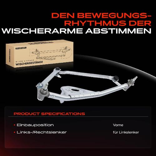 1x Wischergestänge Vorne für BMW 3er Cabriolet Coupe E36 1992-1999 Bild 1x Wischergestänge Vorne für BMW 3er Cabriolet Coupe E36 1992-1999