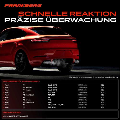 Frankberg 1x Abgastemperatursensor für VW Audi A4 Allroad Avant A5 Sportback A6 Avant Q5 Q7 Bild Frankberg 1x Abgastemperatursensor für VW Audi A4 Allroad Avant A5 Sportback A6 Avant Q5 Q7