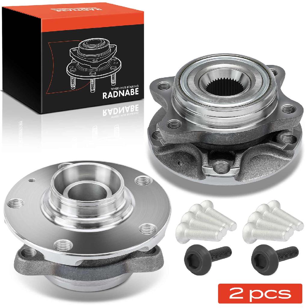 2x Radnabe Radlagersatz Vorderachse beidseitig für VW Passat Variant Audi A4 Avant Cabriolet A6 Seat Exeo ST