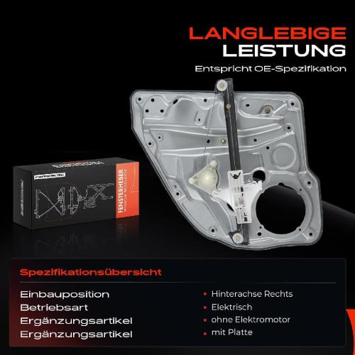 1x Fensterheber Hinten Rechts für VW Bora 1J2 1J6 Golf 4 1J1 1J5 Bild 1x Fensterheber Hinten Rechts für VW Bora 1J2 1J6 Golf 4 1J1 1J5