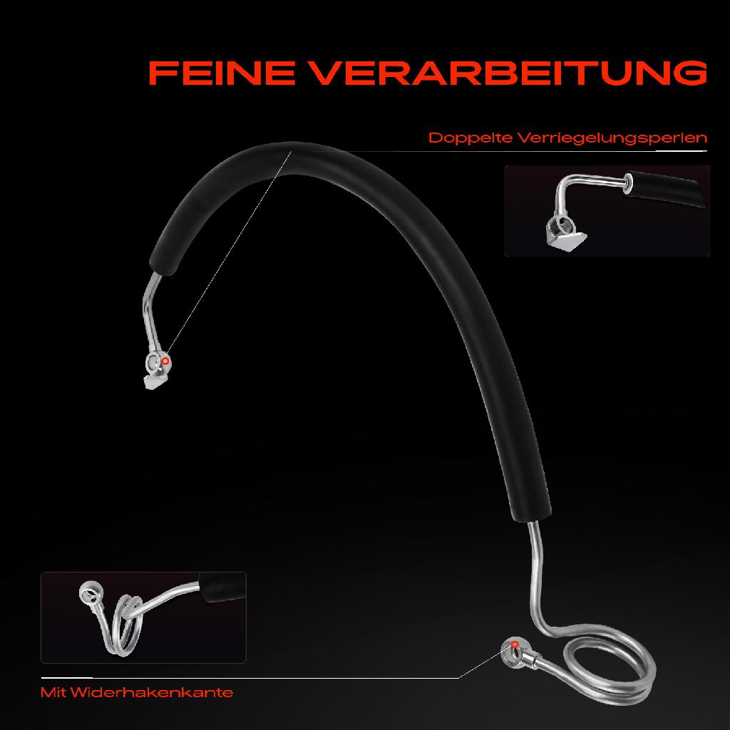 1x Servolenkung Schlauch für Audi A4 8E2 B6 Avant 8E5 B6 Cabriolet 8H7 1.6L-2.0L