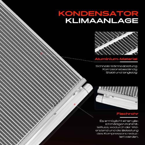 Frankberg 1x Kondensator Klimaanlage für Toyota Hilux VII Pick-up N1 N2 N3 2004-2015 Bild Frankberg 1x Kondensator Klimaanlage für Toyota Hilux VII Pick-up N1 N2 N3 2004-2015