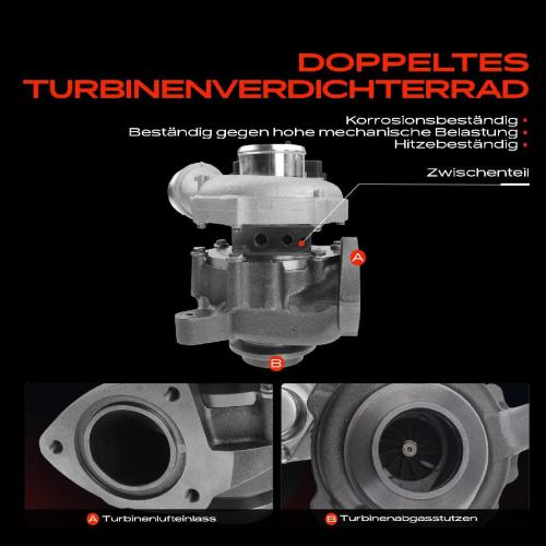 1x Abgasturbolader für Jaguar XF Sportbrake Land Rover Discovery Sport Freelander 2 Range Evoque Bild 1x Abgasturbolader für Jaguar XF Sportbrake Land Rover Discovery Sport Freelander 2 Range Evoque