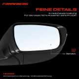 1x Außenspiegel Rechts für Nissan Qashqai II SUV J11 J11 Bj ab 2013