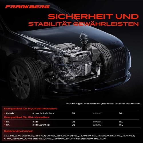 1x Motorlager Getriebelagerlager Drehmomentstützlager Vorne Links für Hyundai Accent 5 RB KIA Rio 3 1.6L Bild 1x Motorlager Getriebelagerlager Drehmomentstützlager Vorne Links für Hyundai Accent 5 RB KIA Rio 3 1.6L