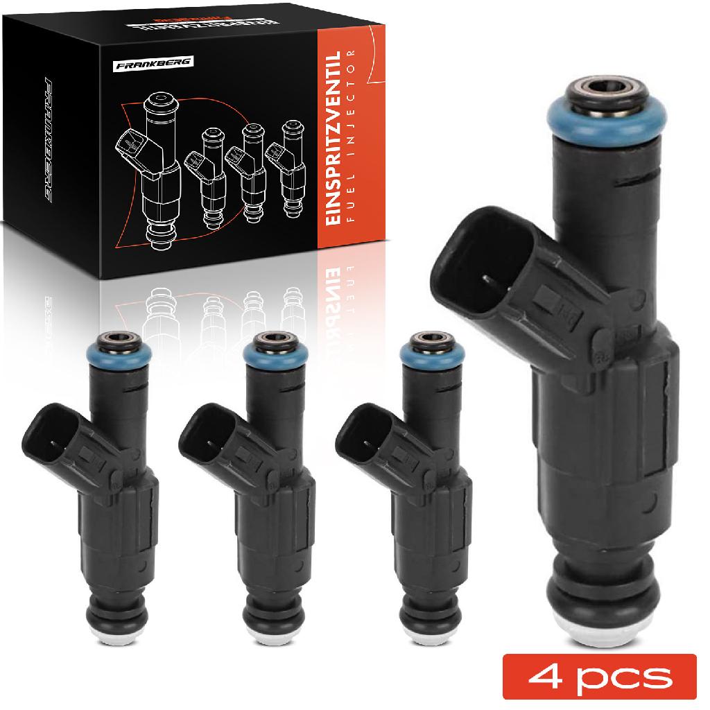 Frankberg 4x Einspritzventil Einspritzdüse für Ford C-Max Focus Mondeo Galaxy Volvo C30 S40 V50