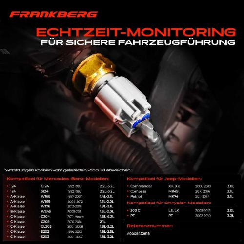 1x Ansauglufttemperatur Sensor für Mercedes-Benz A/B/C/E/M-Klasse CLK Jeep Chrysler Bild 1x Ansauglufttemperatur Sensor für Mercedes-Benz A/B/C/E/M-Klasse CLK Jeep Chrysler