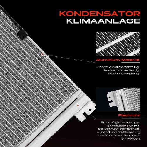 Frankberg 1x Kondensator Klimaanlage für Opel Astra H A04 L48 L35 L08 L69 Astra A04 Zafira B Bild Frankberg 1x Kondensator Klimaanlage für Opel Astra H A04 L48 L35 L08 L69 Astra A04 Zafira B