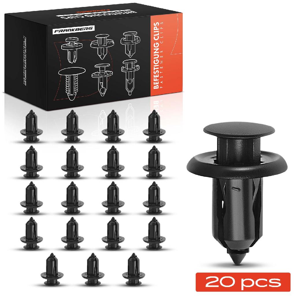 20x Befestigungsclips Stoßstange Grill für Honda Accord VI Coupe Tourer CR-V I