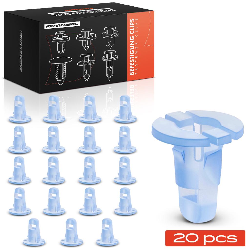 20x Befestigungsclips Verkleidung für Nissan 370 Z Coupe Roadster Z34 Versa II