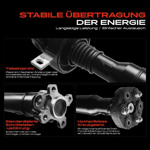 Frankberg 1x Kardanwelle Gelenkwelle Hinterachse für BMW 3er E90 3er Cabriolet E93 3er Coupe E92 3er Touring E91 Bild Frankberg 1x Kardanwelle Gelenkwelle Hinterachse für BMW 3er E90 3er Cabriolet E93 3er Coupe E92 3er Touring E91