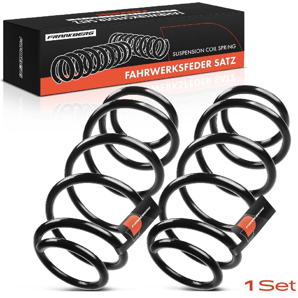 Frankberg 2x Fahrwerksfeder Vorderachse für Opel Calibra A 85 2.0L 1990-1997