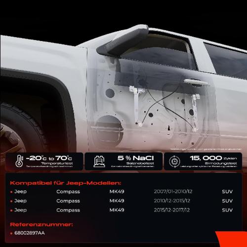 1x Fensterheber Vorne Links für Jeep Compass SUV Bild 1x Fensterheber Vorne Links für Jeep Compass SUV