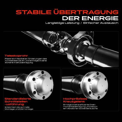 1x Kardanwelle Gelenkwelle Hinterachse für Volvo XC90 I 275 2.4L 2.5L 2002-2014 Bild 1x Kardanwelle Gelenkwelle Hinterachse für Volvo XC90 I 275 2.4L 2.5L 2002-2014