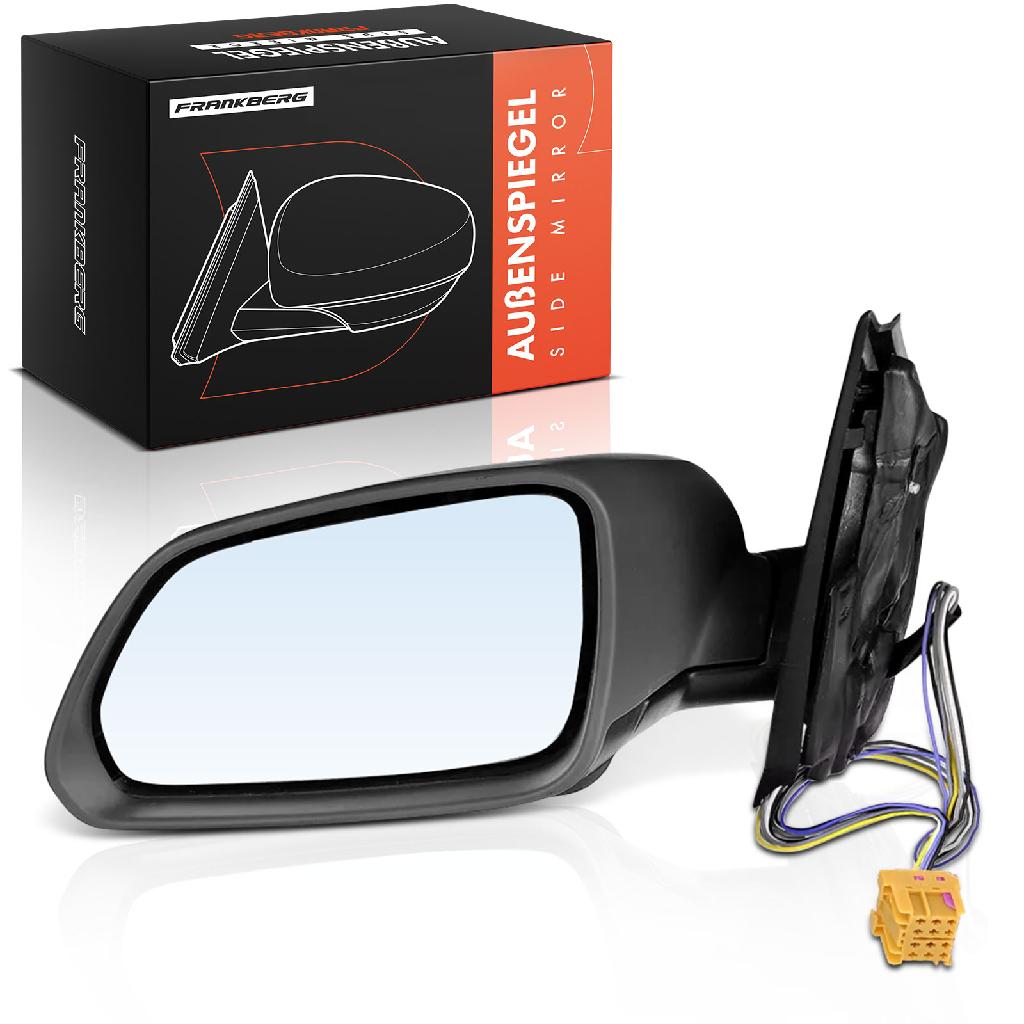 Frankberg 1x Außenspiegel Links für VW Polo 9A 9N 9A2 9A4 9A6 9N2 2005-2012