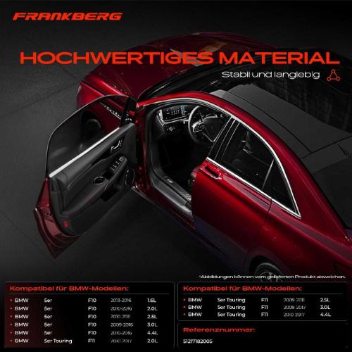 1x Türfeststeller Türfangband Türstopper Vorne für BMW 5er F10 F11 2009-2016 Bild 1x Türfeststeller Türfangband Türstopper Vorne für BMW 5er F10 F11 2009-2016
