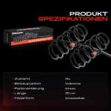 2x Fahrwerksfeder Vorderachse für Peugeot 207 WA WC 207 SW WK 1.4L 2006-2014