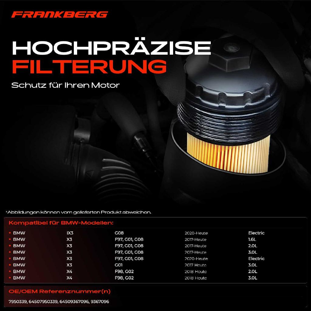 1x Ölkühler Automatikgetriebe für BMW IX3 G08 F97 G01 X4 F98 G02 0.1L