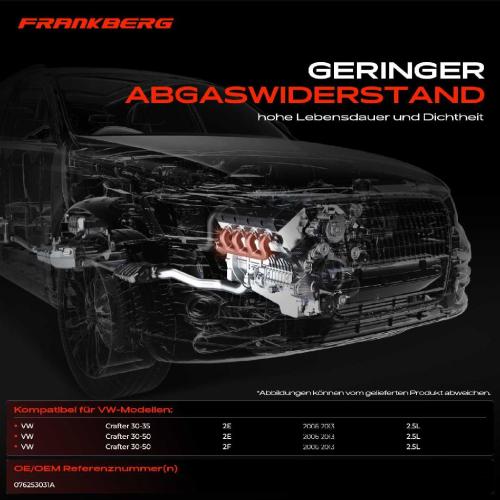 1x Abgaskrümmer Auspuff Krümmer für VW Crafter 30-35 30-50 2E 2F 2006-2013 Bild 1x Abgaskrümmer Auspuff Krümmer für VW Crafter 30-35 30-50 2E 2F 2006-2013