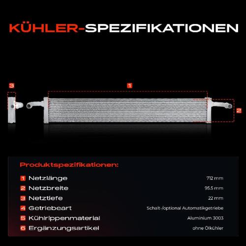 Frankberg 1x Kühler Wasserkühler Motorkühler für Renault Trafic III Bus JG 2,0 Dci Bj ab 2019 Bild Frankberg 1x Kühler Wasserkühler Motorkühler für Renault Trafic III Bus JG 2,0 Dci Bj ab 2019